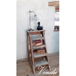 Antique step stool h89cm...