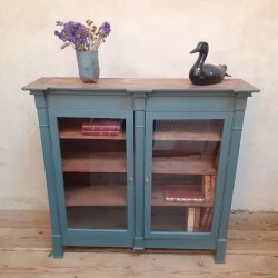 Small library display case