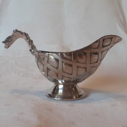 Saucière métal argenté...