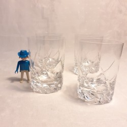 4 verres Daum cristal...