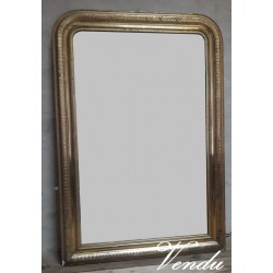 miroir doré Louis Philippe...