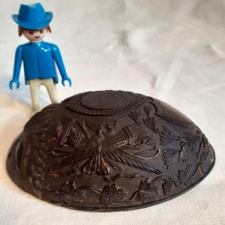 Noix de coco sculptée...