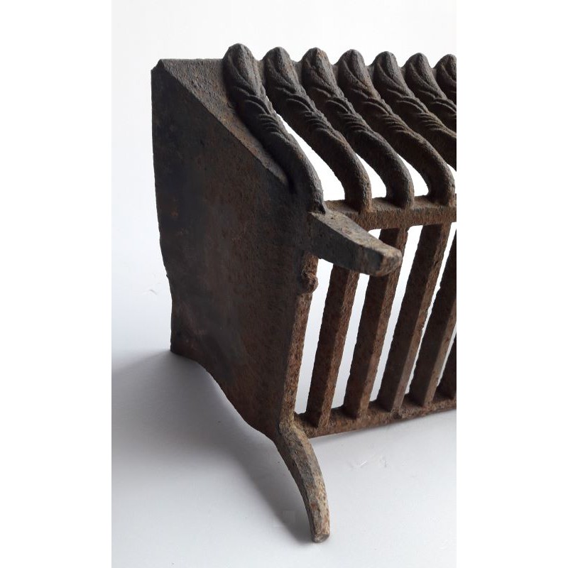 Log holder, fireplace cradle, cast iron
