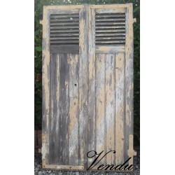 Pair of large old shutters...